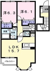 スタービレの物件間取画像